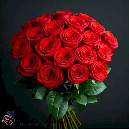 Romantic Red rose bouquet