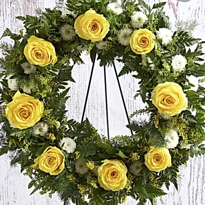 Large Funeral Wreath
