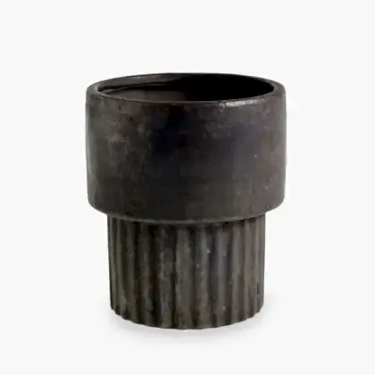 Ceramic Pedestal Planter for Indoor Plants