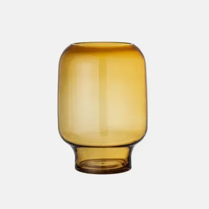 Bloomingville Adine Amber Glass Vase