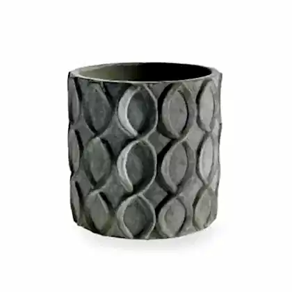 Textured Concrete Planter Indoor Outdoor