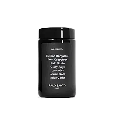 Palo Santo Scented Candle with Essential Oils