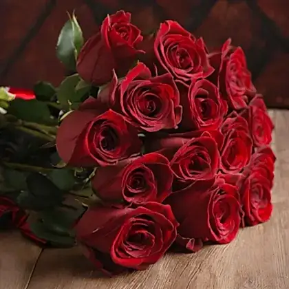 15 Red Rose For Valentine's Day Gift - Perfect Valentine's Day Surprise