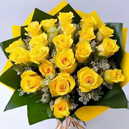 Buy Flowers for International Women's Day Yellow Roses - 10% Off!
