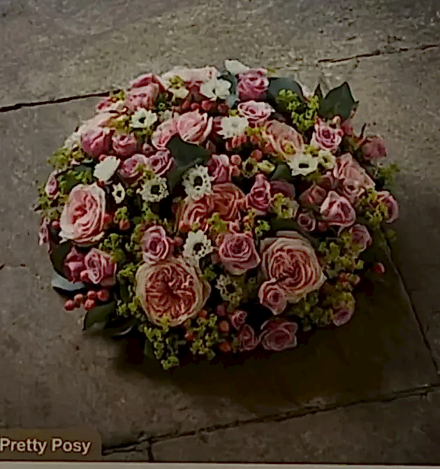 pretty posy funeral Flower
