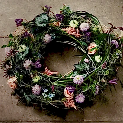 Cottage Garden wreath
