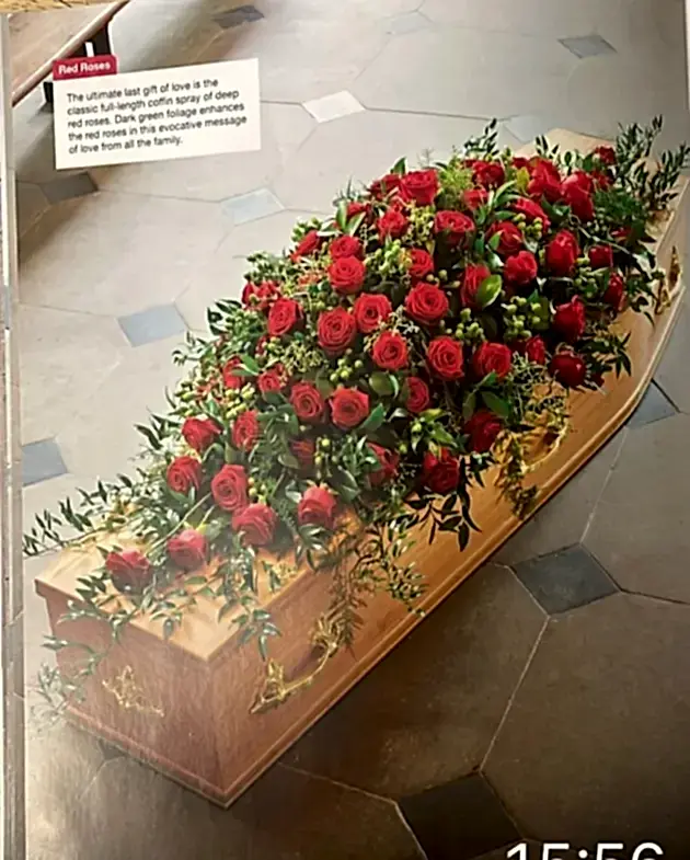 Delicate Funeral Spray