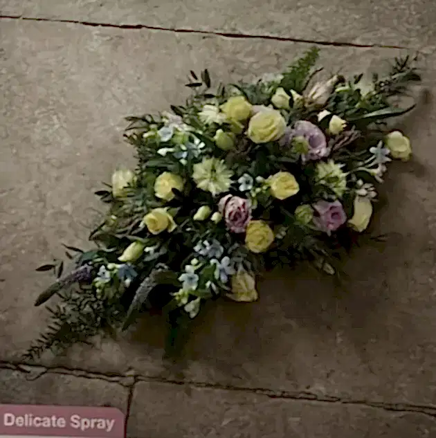 Delicate Funeral Spray