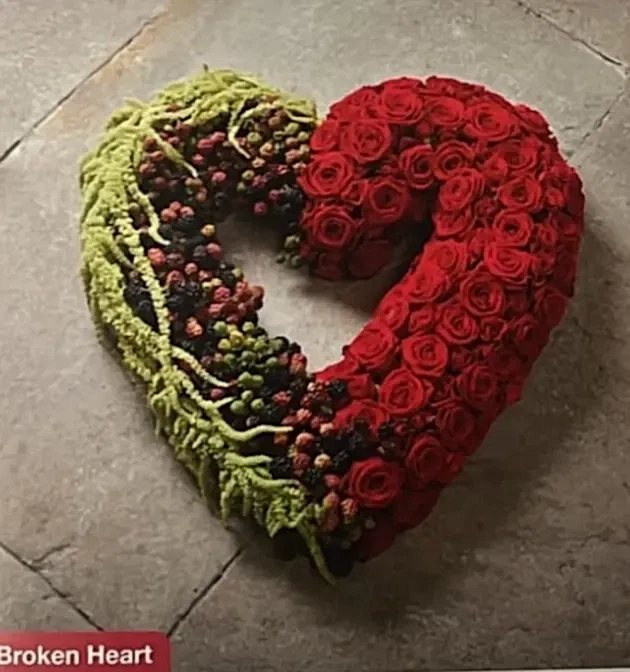 Broken Heart Bouquet – Express Emotions with Elegant Fresh Flowers